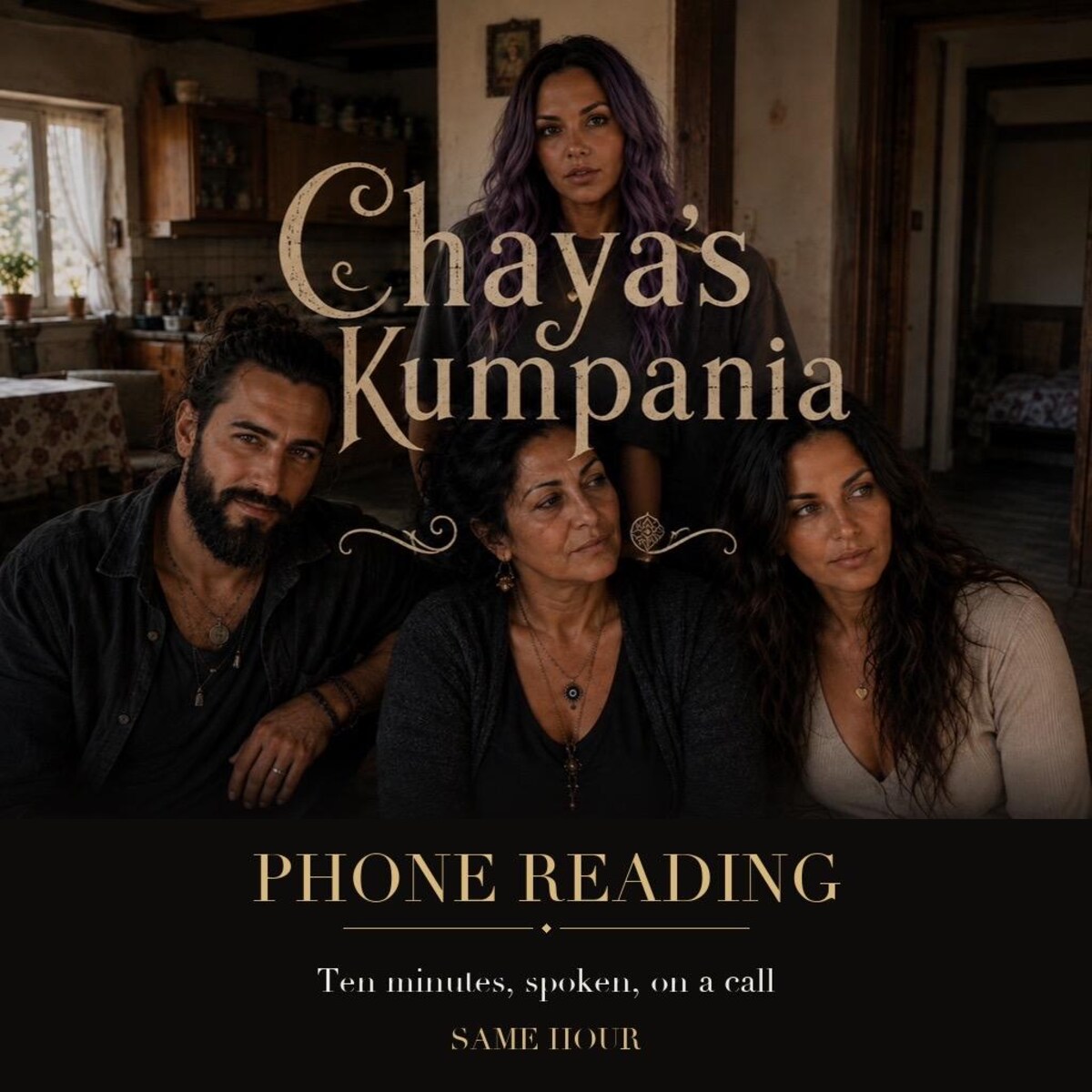 Kumpania 10 Minute Phone Psychic Reading | Spoken Live on the Hotline