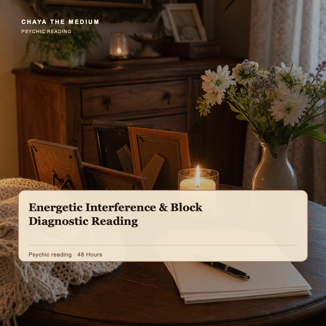 Energetic Interference & Block Diagnostic Reading