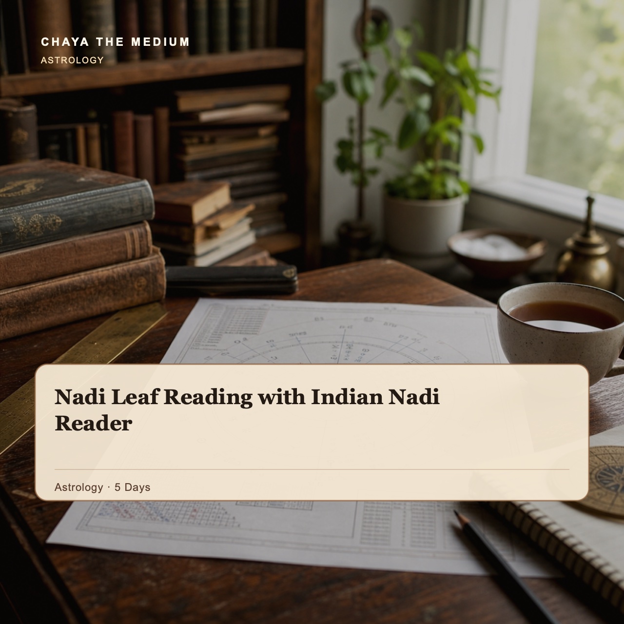 Nadi Leaf Reading with Indian Nadi Reader