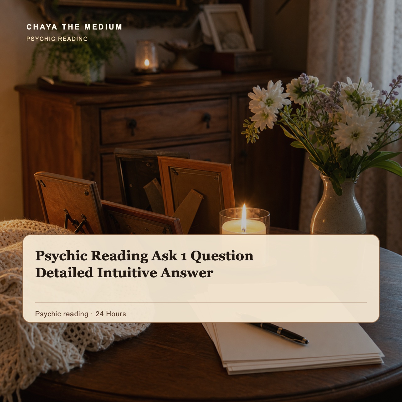 Psychic Reading Ask 1 Question Detailed Intuitive Answer