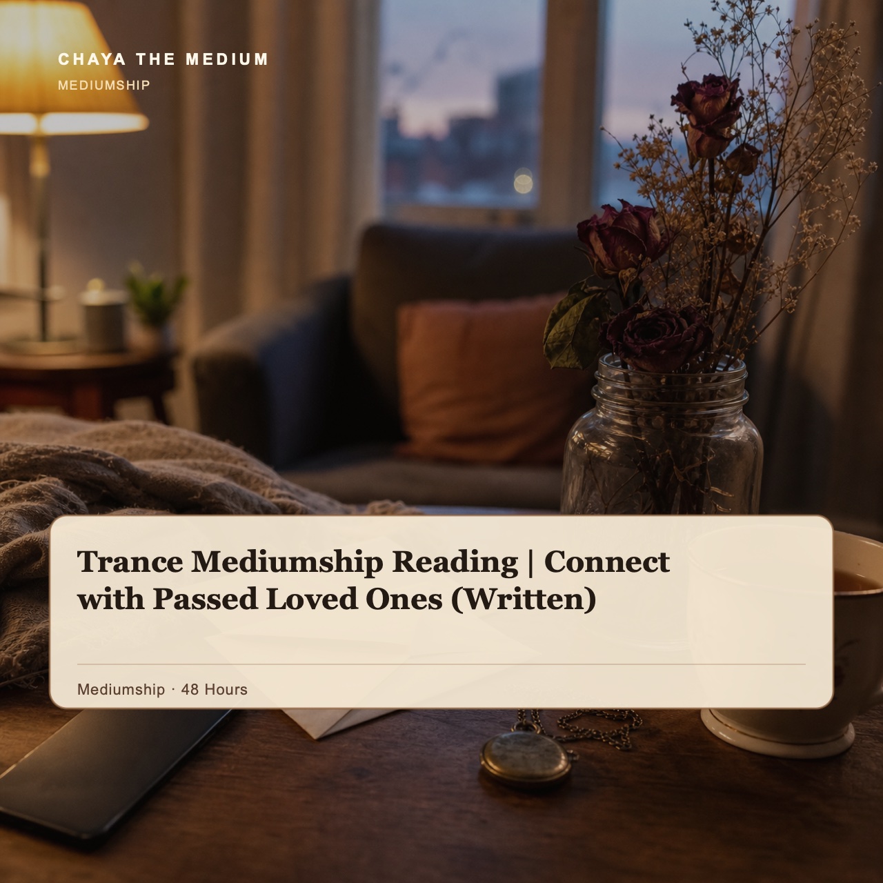 Trance Mediumship Reading | Connect with Passed Loved Ones (Written)