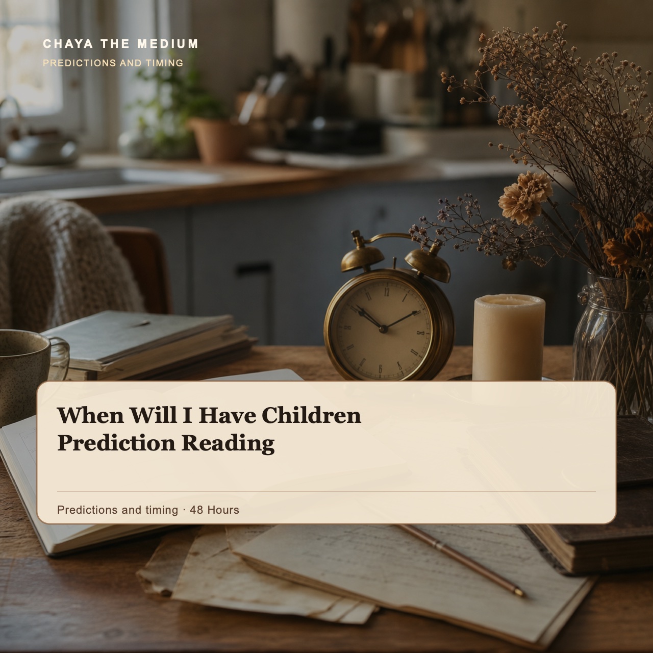 When Will I Have Children Prediction Reading