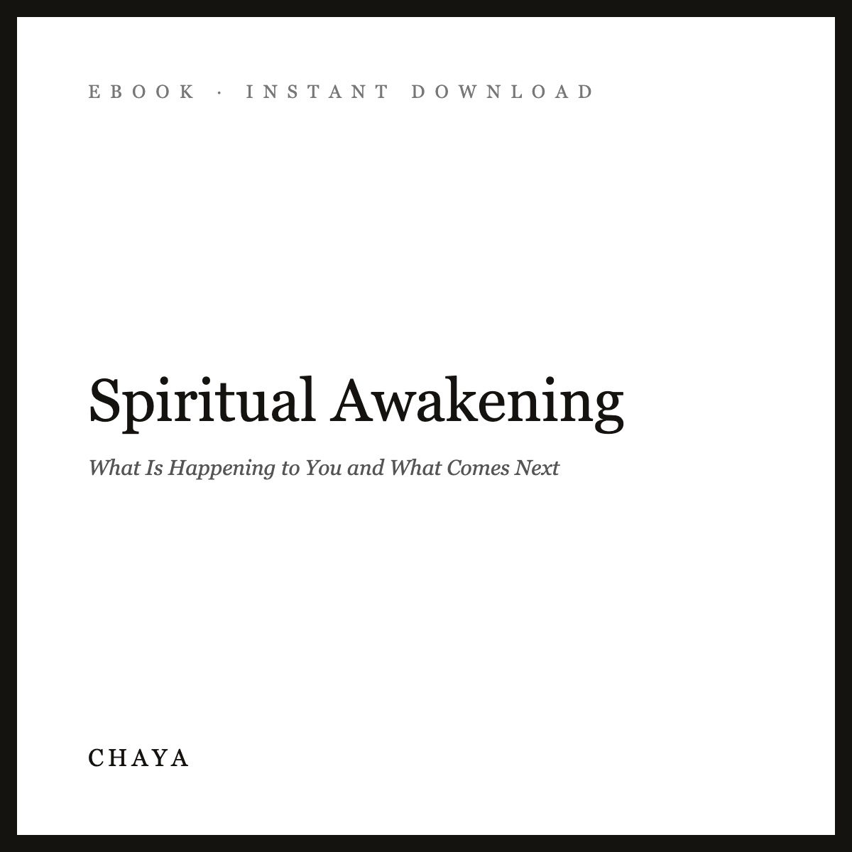 Spiritual Awakening eBook | What Is Happening to You and What Comes Next