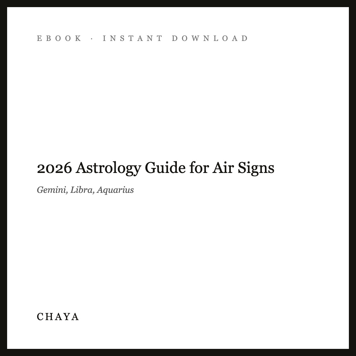 2026 Astrology Guide for Air Signs | Gemini, Libra, Aquarius