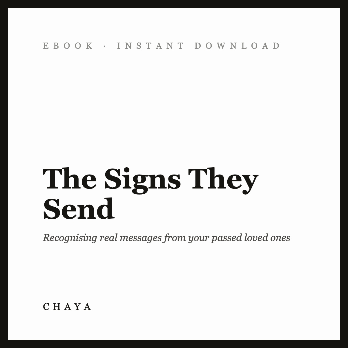 The Signs They Send | Recognising Real Messages from Your Passed Loved Ones
