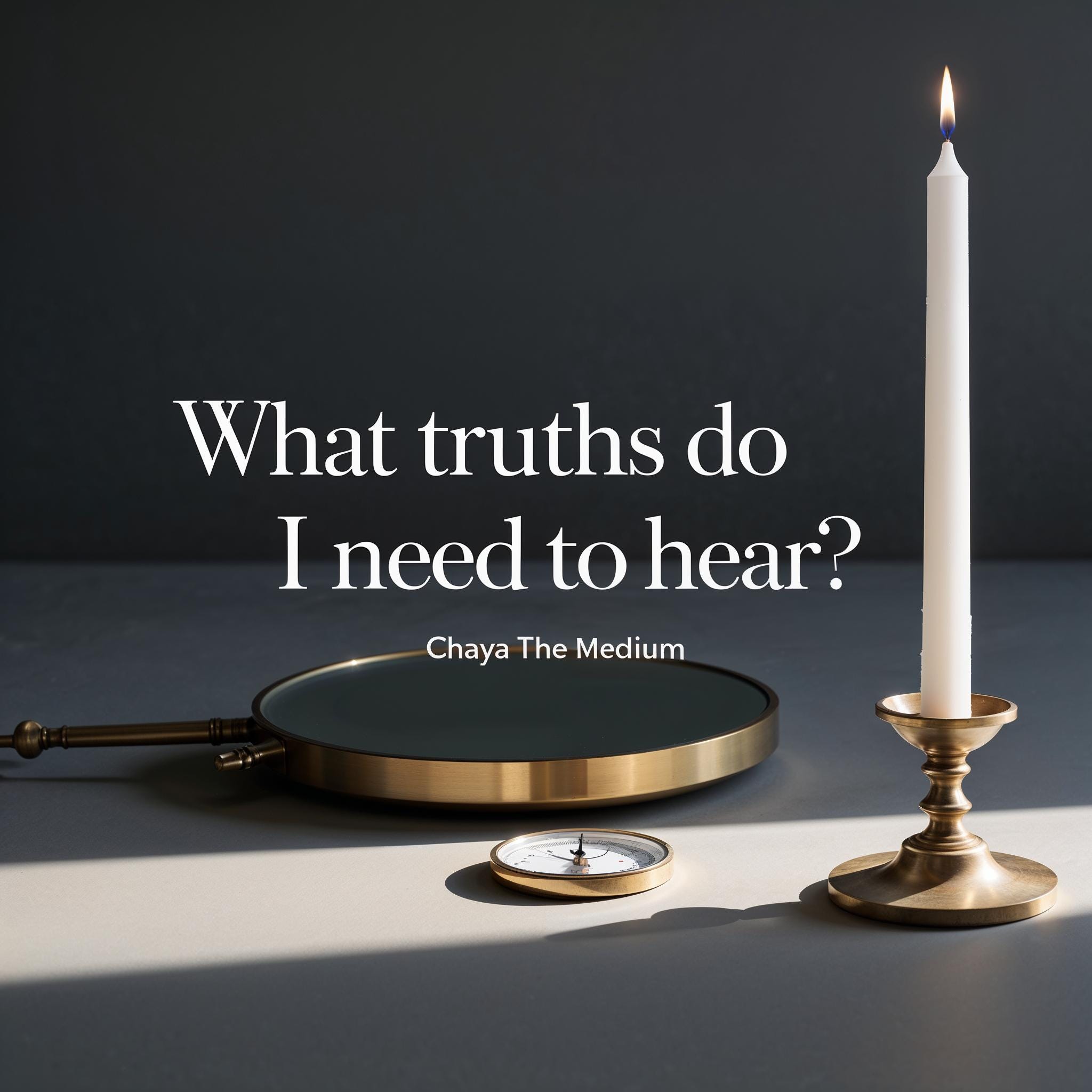 What Truths Do I Need to Hear? Intuitive Reading