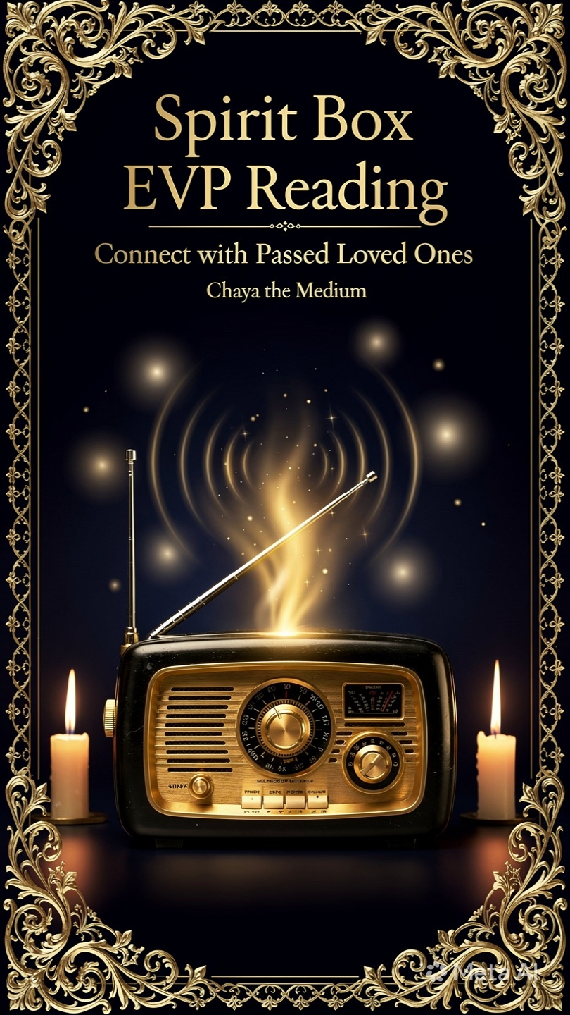 Spirit Box EVP Reading: Connect with Passed Loved Ones